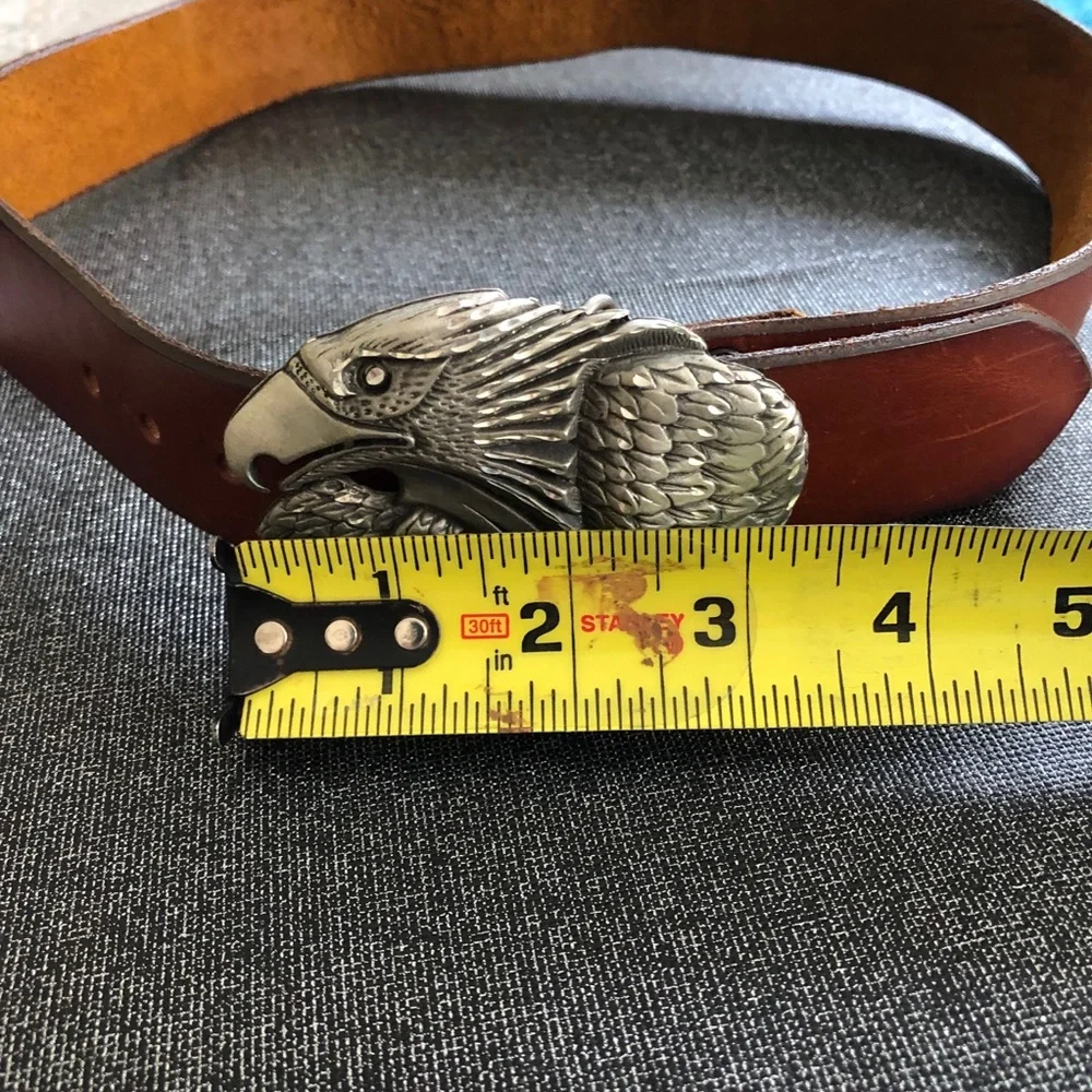 Vintage EJC 95 Eagle Buckle with Leather belt 30